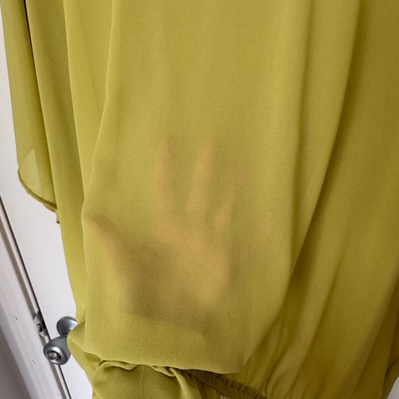 NWOT Lane Bryant Beaded Sheer Top. Size 22/24 - Picture 4 of 5